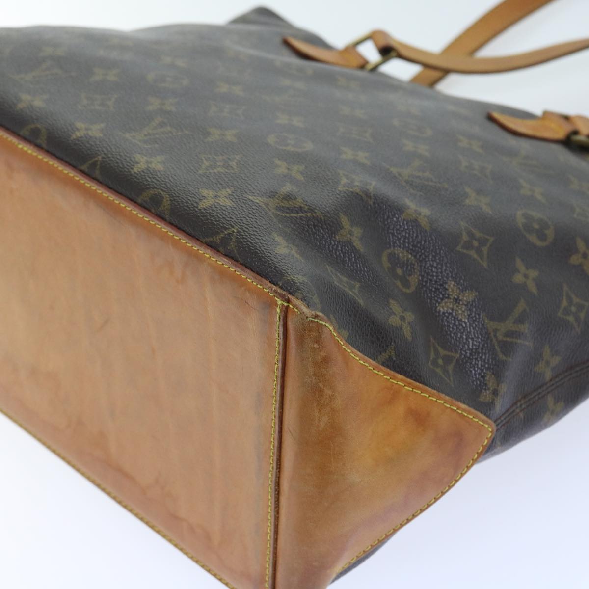LOUIS VUITTON Monogram Cabas Mezzo Tote Bag M51151 LV th4059
