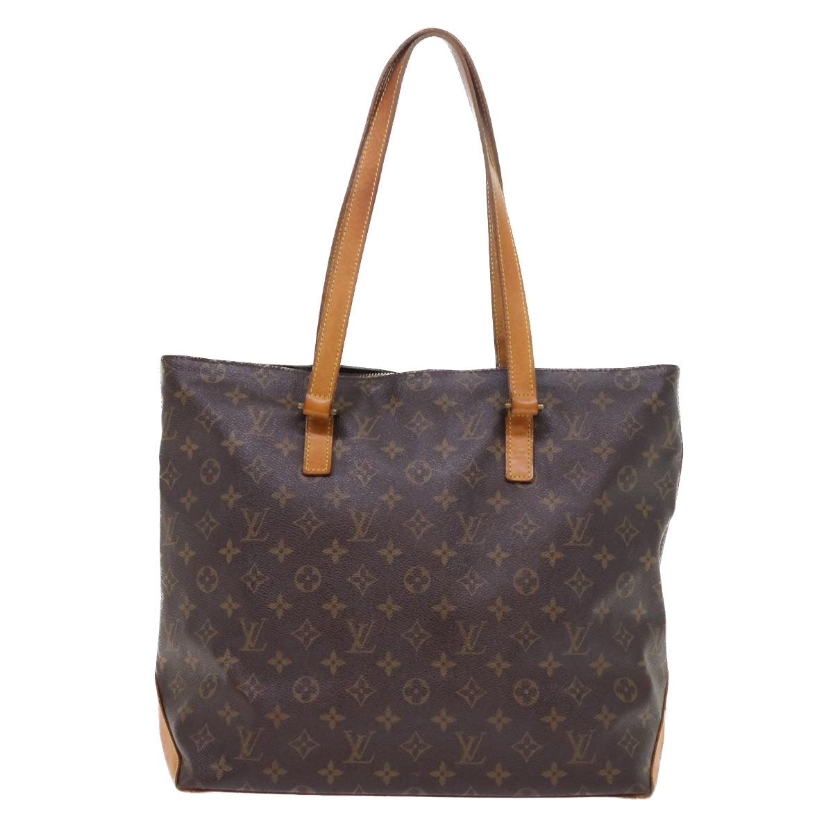 LOUIS VUITTON Monogram Cabas Mezzo Tote Bag M51151 LV th4059