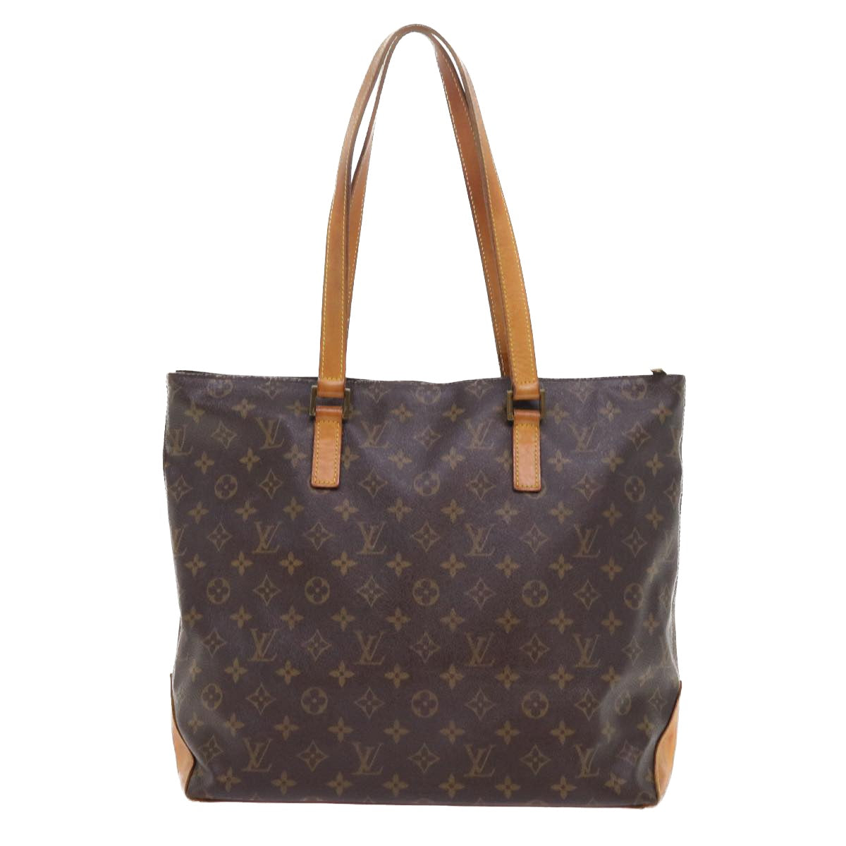 LOUIS VUITTON Monogram Cabas Mezzo Tote Bag M51151 LV th4059