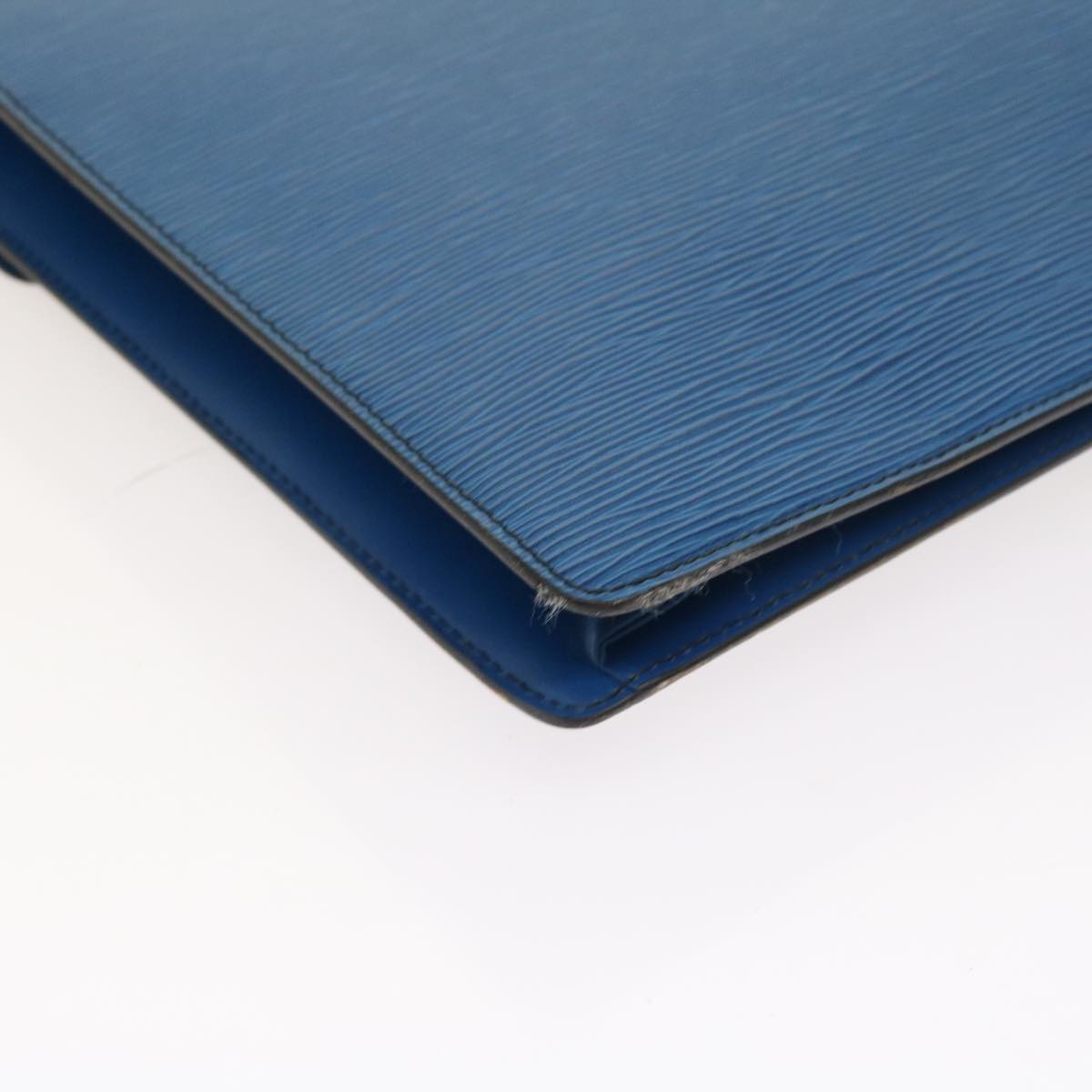LOUIS VUITTON Epi Porte Documents Bandouliere Bag Toledo Blue LV th4061
