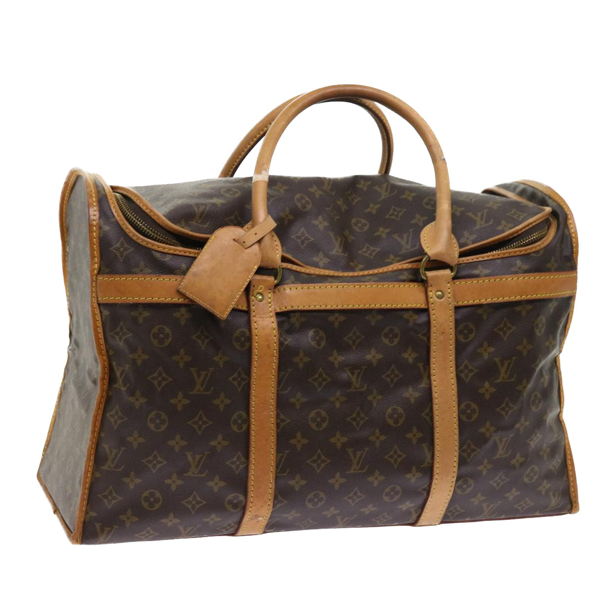 LOUIS VUITTON Monogram Sac Shan 55 Pet Carry M42020 LV th4065