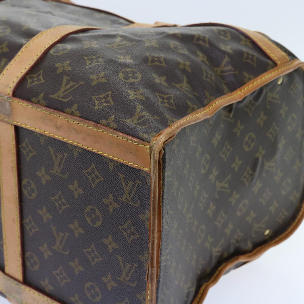 LOUIS VUITTON Monogram Sac Shan 55 Pet Carry M42020 LV th4065