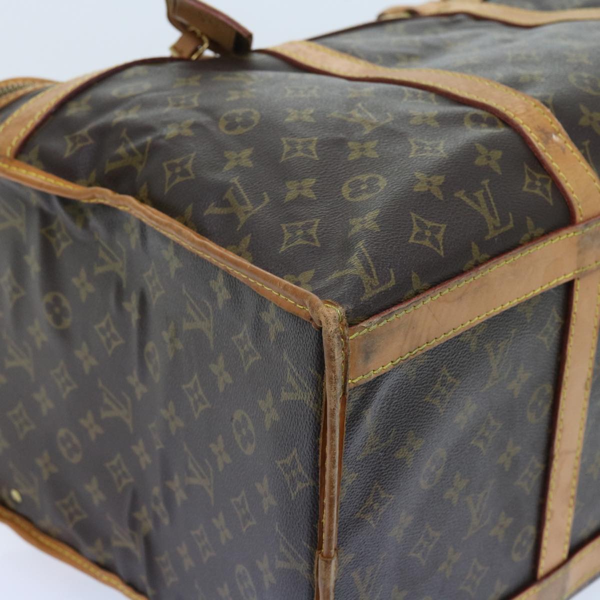LOUIS VUITTON Monogram Sac Shan 55 Pet Carry M42020 LV th4065