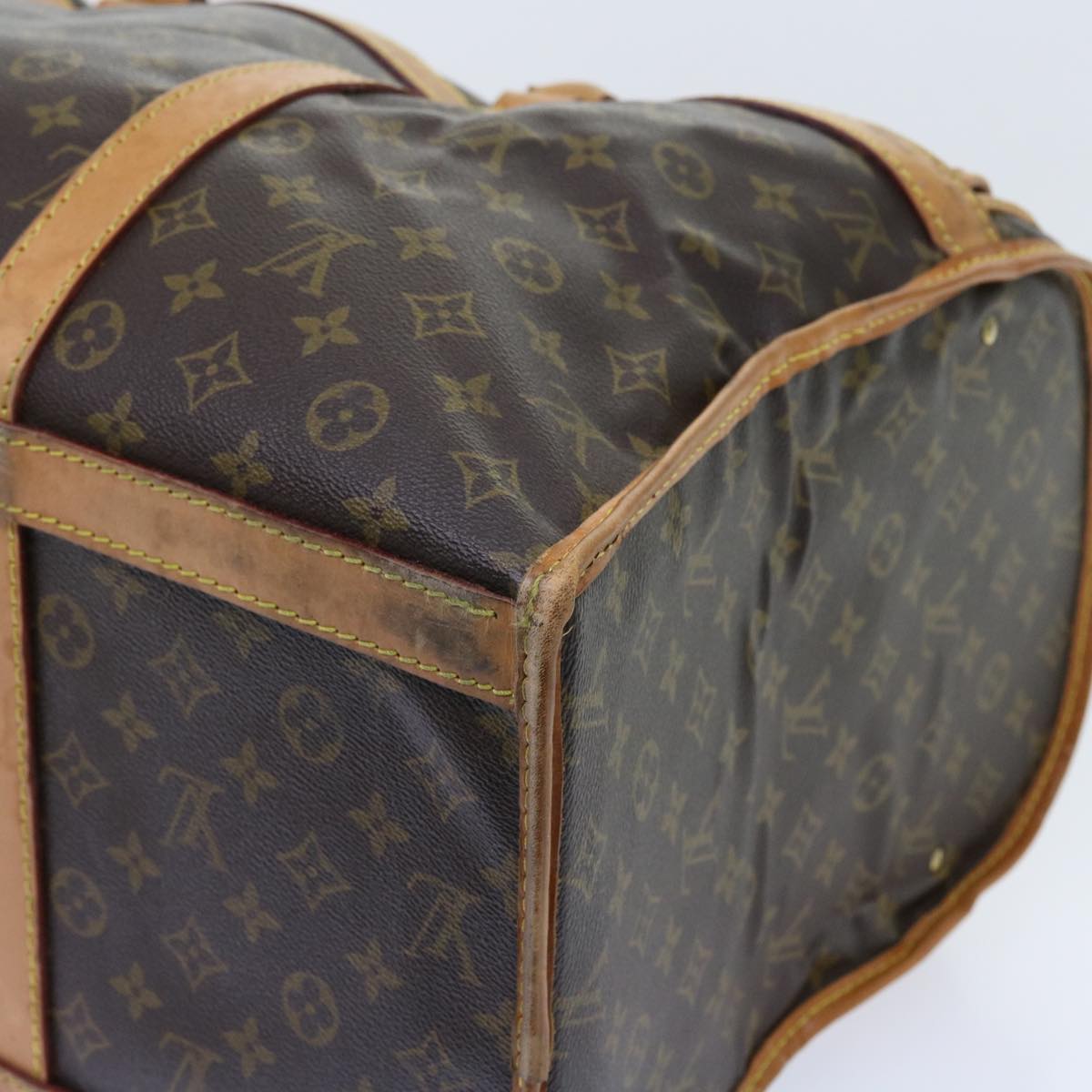 LOUIS VUITTON Monogram Sac Shan 55 Pet Carry M42020 LV th4065