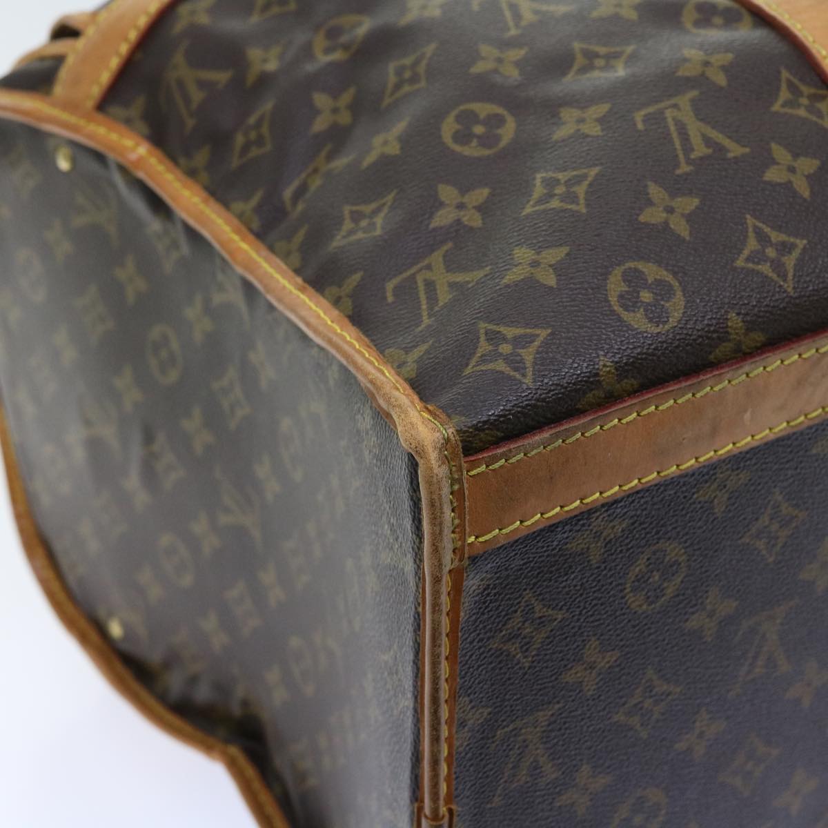 LOUIS VUITTON Monogram Sac Shan 55 Pet Carry M42020 LV th4065