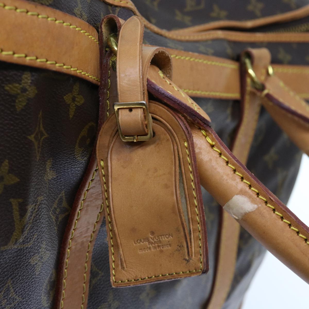 LOUIS VUITTON Monogram Sac Shan 55 Pet Carry M42020 LV th4065