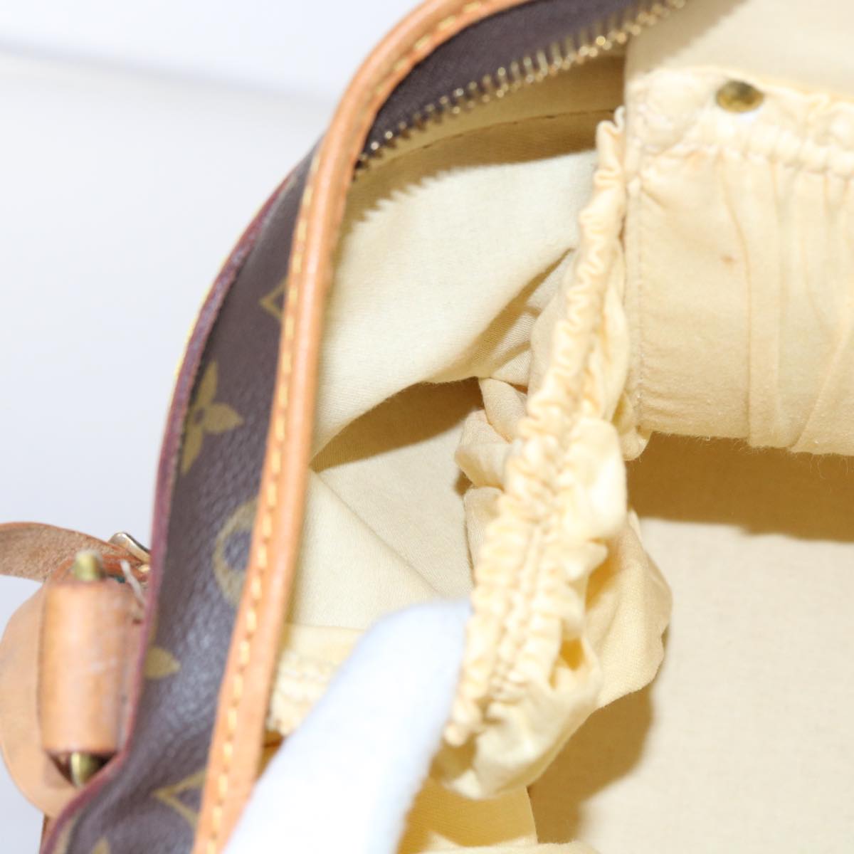 LOUIS VUITTON Monogram Sac Shan 55 Pet Carry M42020 LV th4065