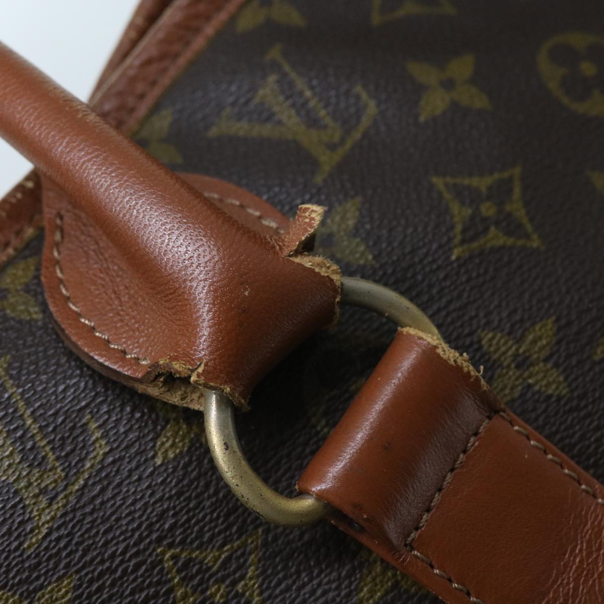 LOUIS VUITTON Monogram Sac Weekend GM Tote Bag M42420 LV th4075