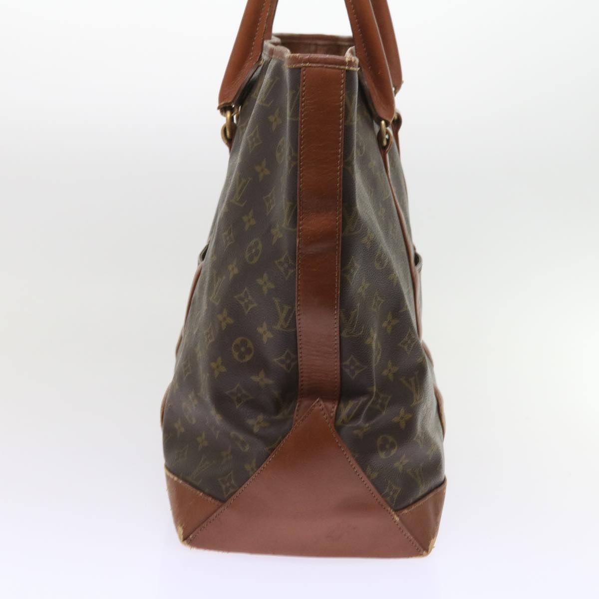 LOUIS VUITTON Monogram Sac Weekend GM Tote Bag M42420 LV th4075