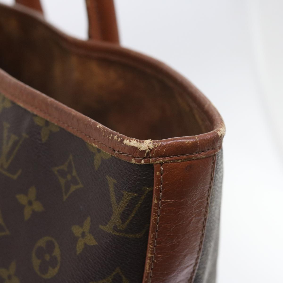LOUIS VUITTON Monogram Sac Weekend GM Tote Bag M42420 LV th4075