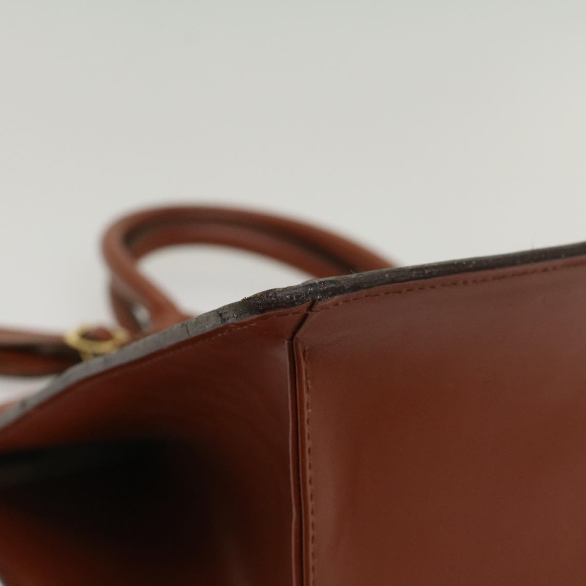 LOUIS VUITTON Epi Riviera Hand Bag Brown M48183 LV th4077