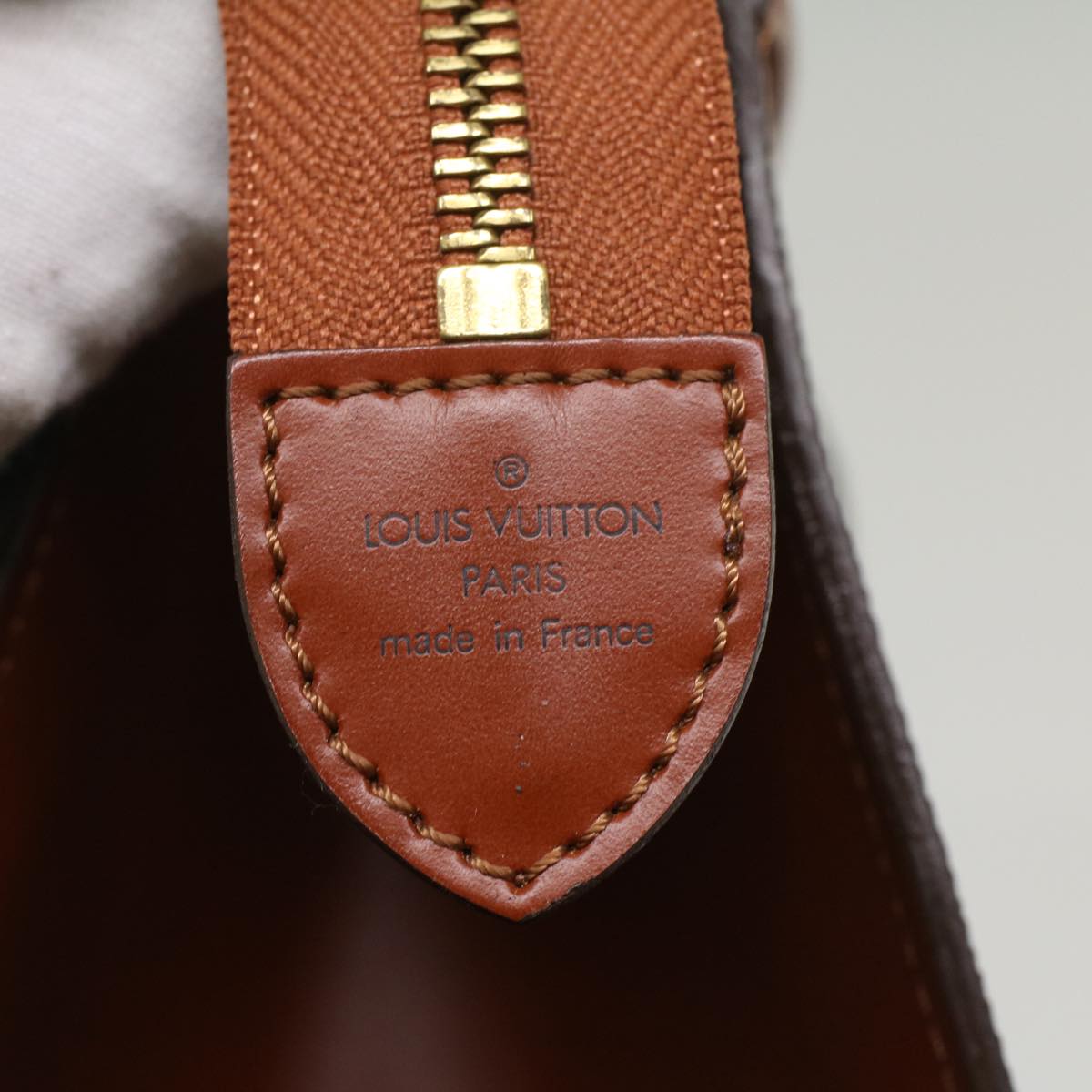 LOUIS VUITTON Epi Riviera Hand Bag Brown M48183 LV th4077