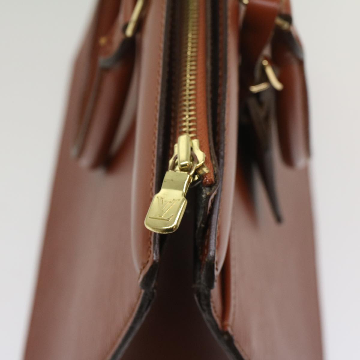 LOUIS VUITTON Epi Riviera Hand Bag Brown M48183 LV th4077