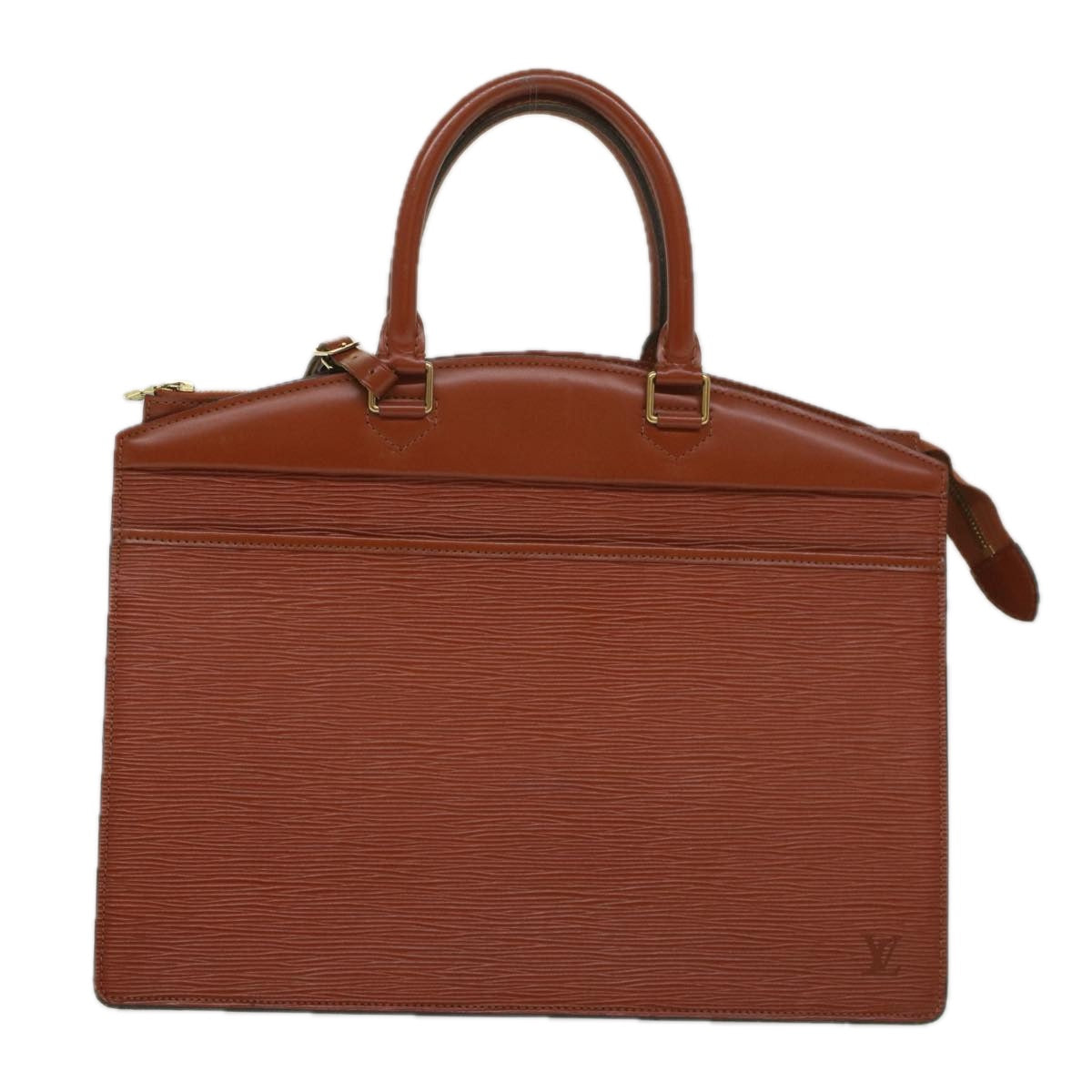 LOUIS VUITTON Epi Riviera Hand Bag Brown M48183 LV th4077
