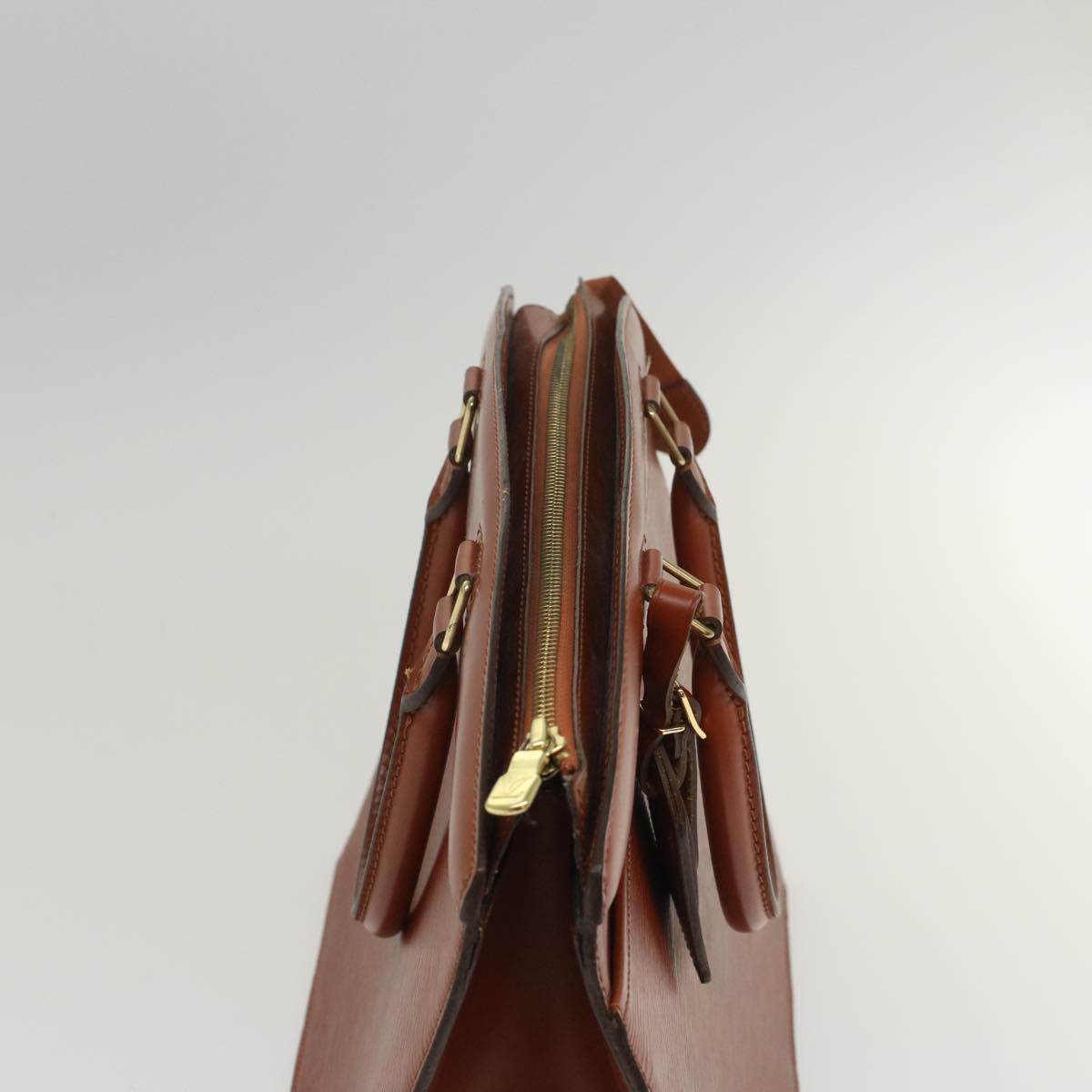 LOUIS VUITTON Epi Riviera Hand Bag Brown M48183 LV th4077