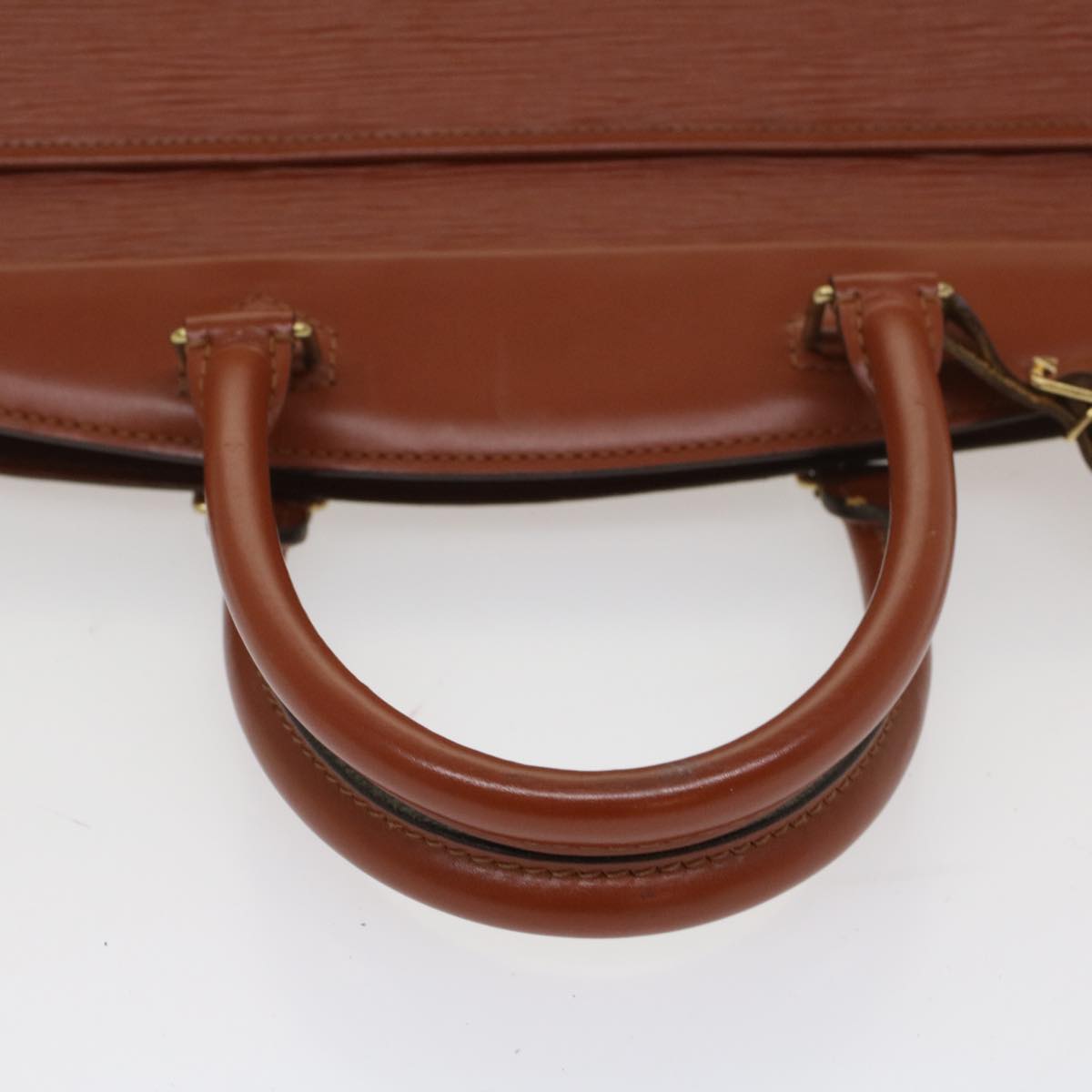 LOUIS VUITTON Epi Riviera Hand Bag Brown M48183 LV th4077