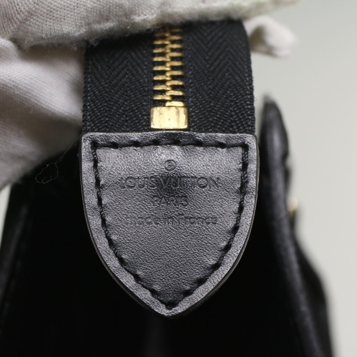 LOUIS VUITTON Epi Riviera Hand Bag Noir Black M48182 LV th4078