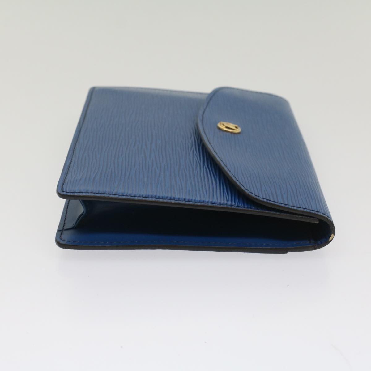 LOUIS VUITTON Epi Montaigne 23 Clutch Bag Blue M52665 LV th4081