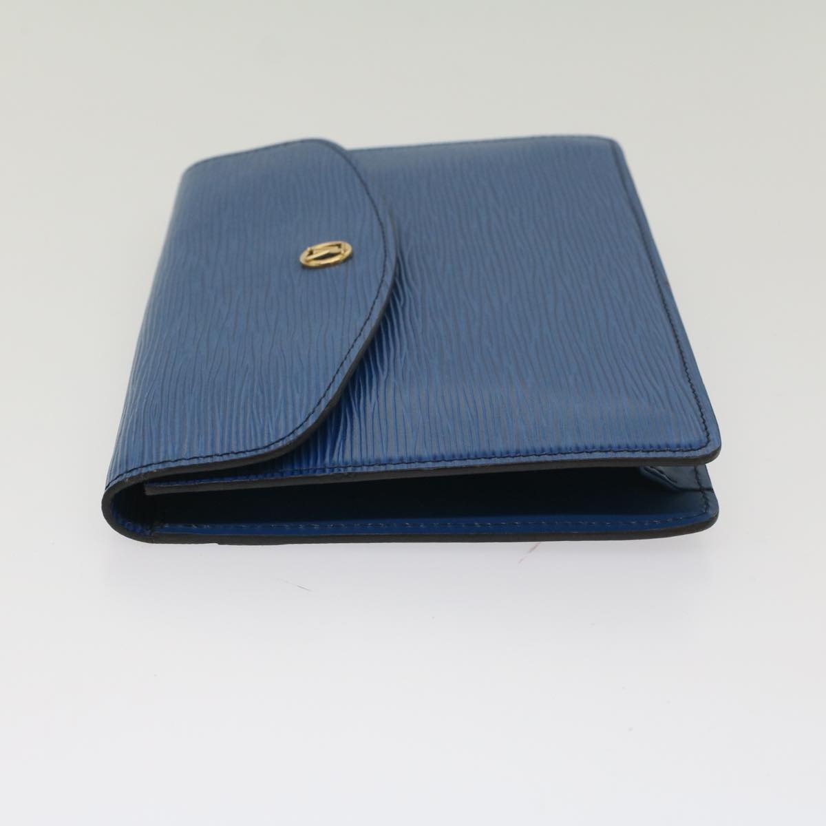 LOUIS VUITTON Epi Montaigne 23 Clutch Bag Blue M52665 LV th4081