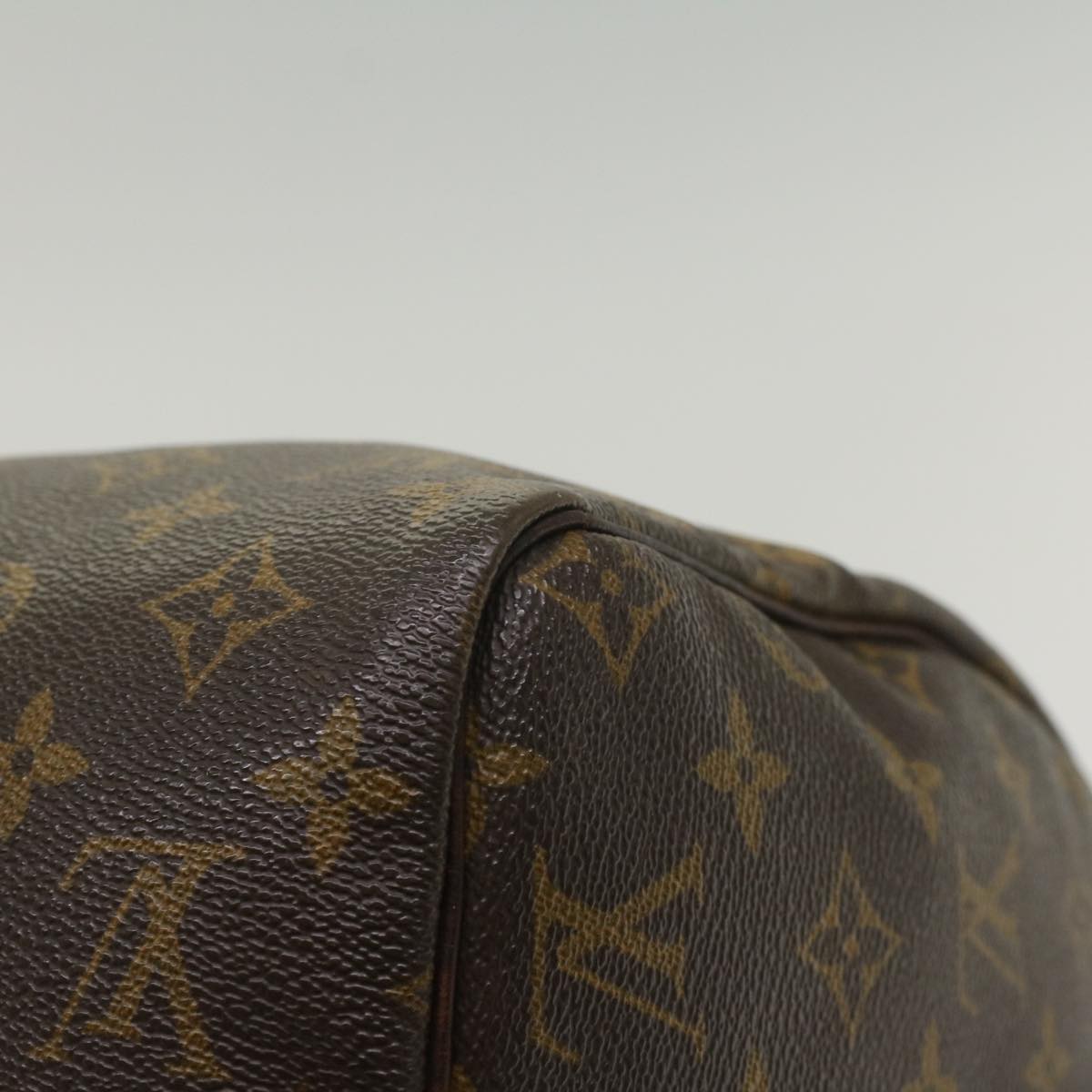 LOUIS VUITTON Monogram Speedy 30 Hand Bag M41526 LV th4087