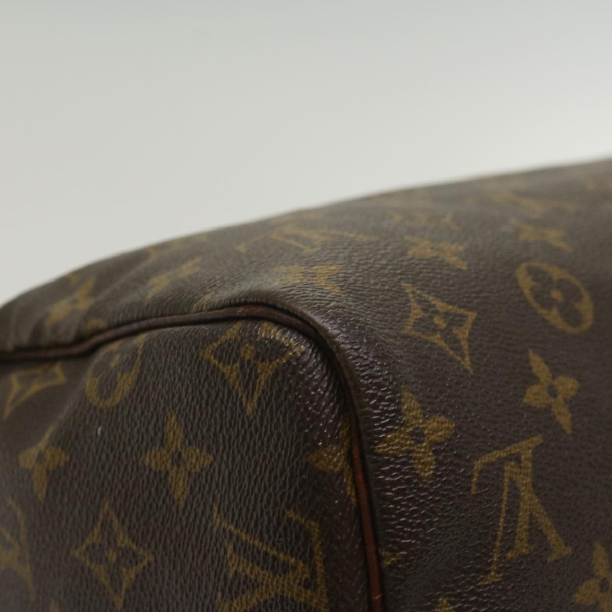 LOUIS VUITTON Monogram Speedy 30 Hand Bag M41526 LV th4087