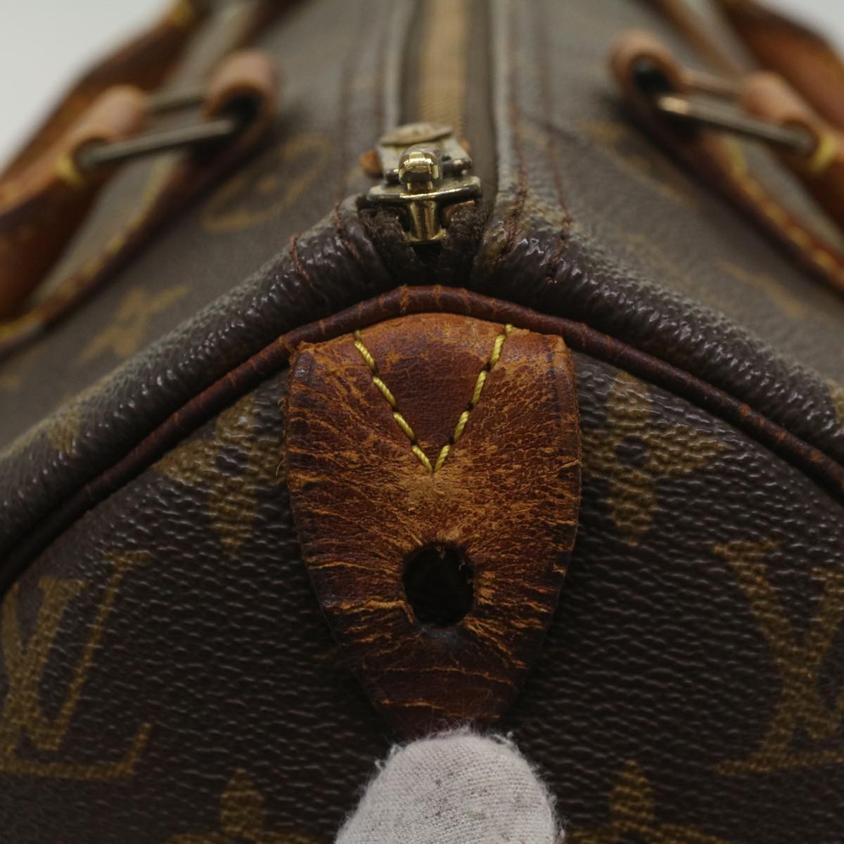 LOUIS VUITTON Monogram Speedy 30 Hand Bag M41526 LV th4087