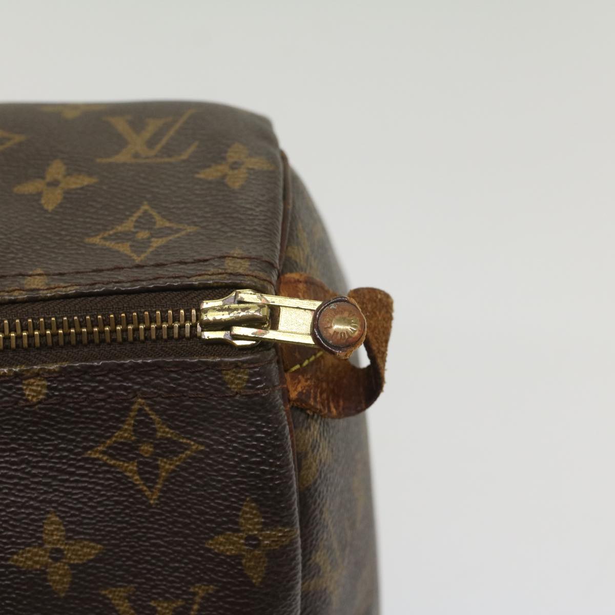 LOUIS VUITTON Monogram Speedy 30 Hand Bag M41526 LV th4087