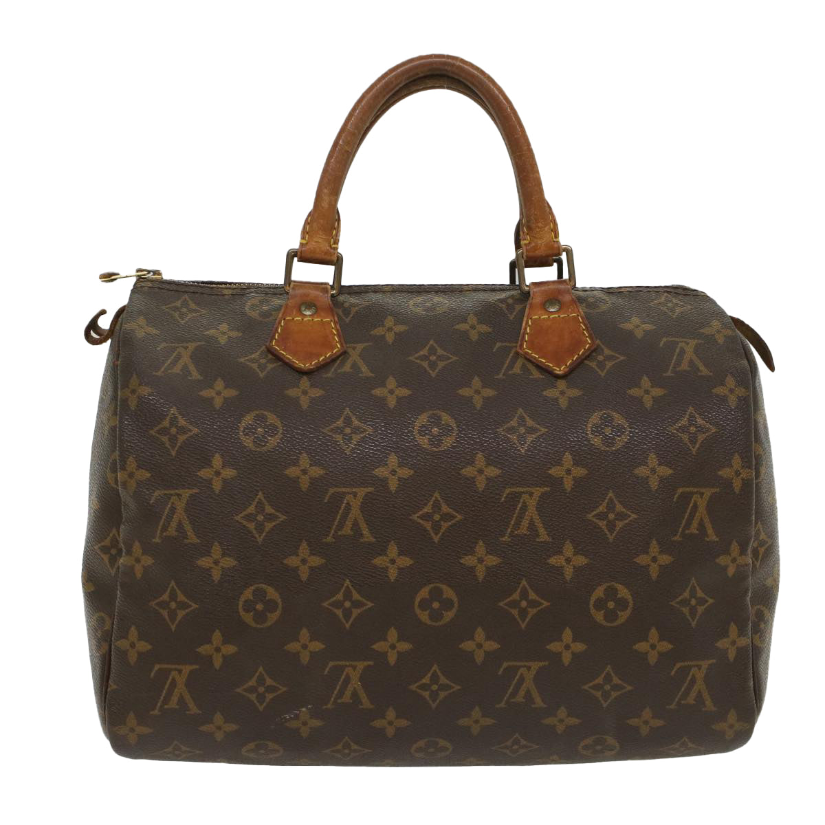 LOUIS VUITTON Monogram Speedy 30 Hand Bag M41526 LV th4087