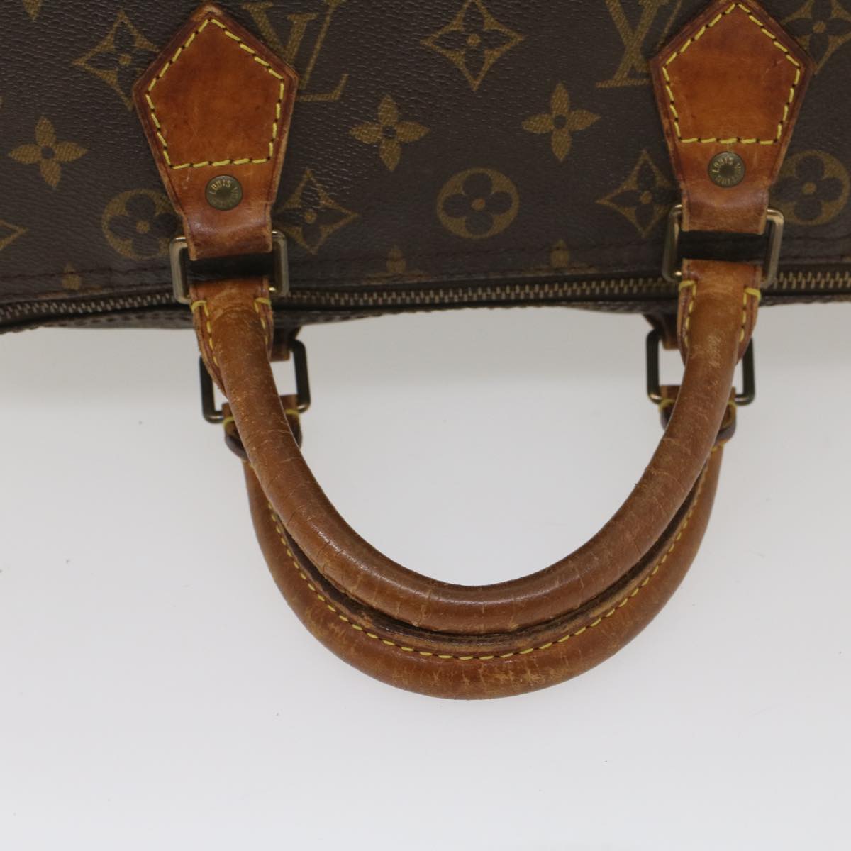 LOUIS VUITTON Monogram Speedy 30 Hand Bag M41526 LV th4087