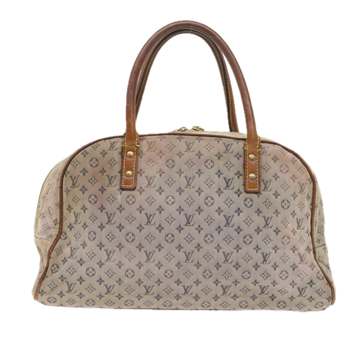 LOUIS VUITTON Monogram Mini Marie Hand Bag Blue M92003 LV th4091
