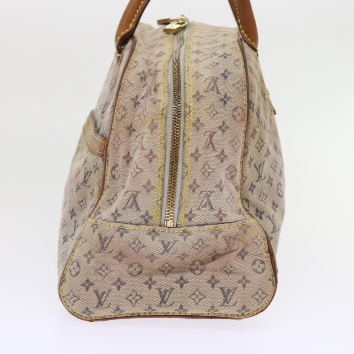 LOUIS VUITTON Monogram Mini Marie Hand Bag Blue M92003 LV th4091