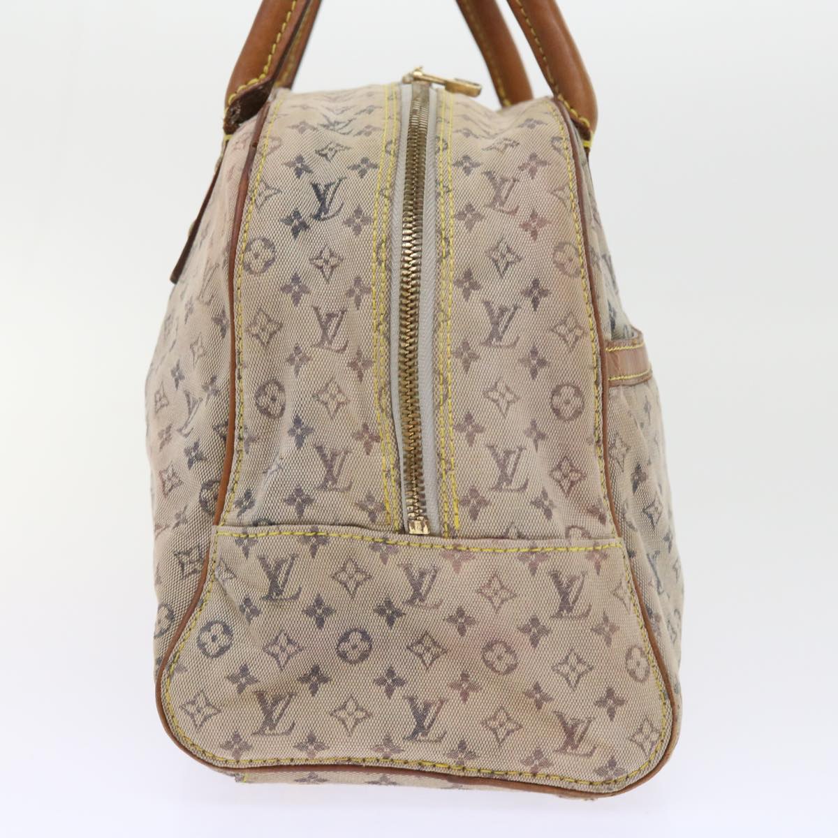 LOUIS VUITTON Monogram Mini Marie Hand Bag Blue M92003 LV th4091