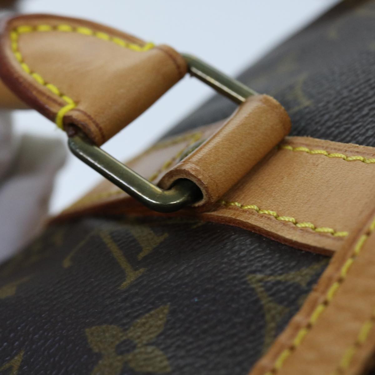 LOUIS VUITTON Monogram Sac Sports Boston Bag M41444 LV th4099