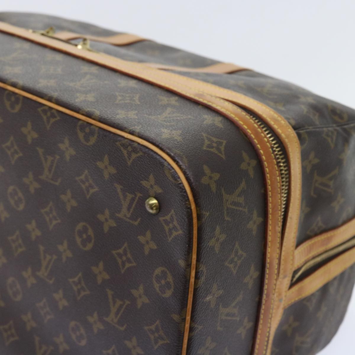 LOUIS VUITTON Monogram Sac Sports Boston Bag M41444 LV th4099