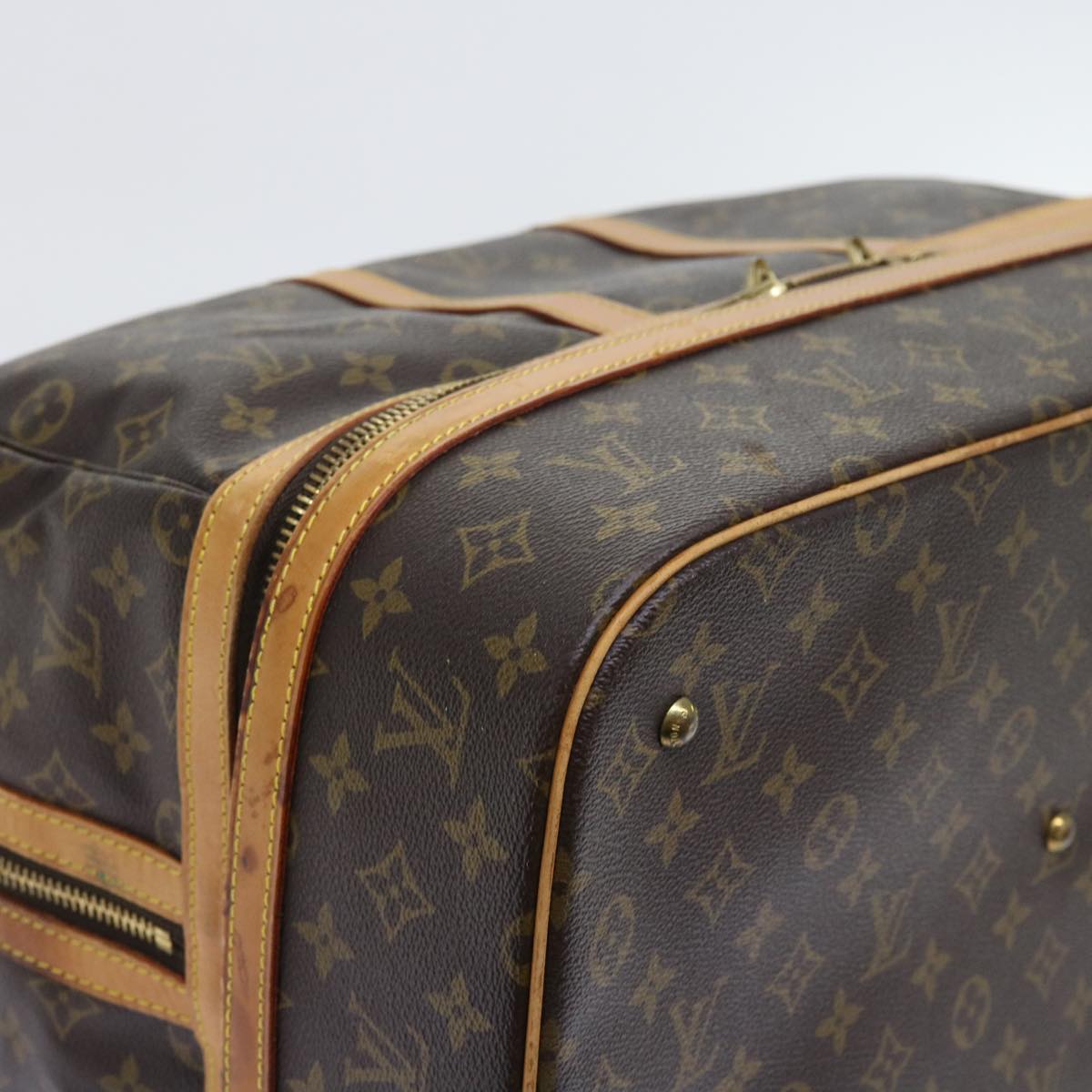 LOUIS VUITTON Monogram Sac Sports Boston Bag M41444 LV th4099