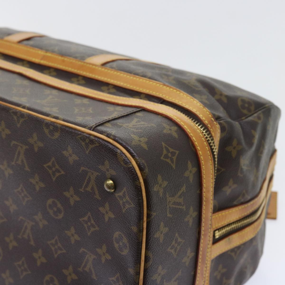 LOUIS VUITTON Monogram Sac Sports Boston Bag M41444 LV th4099