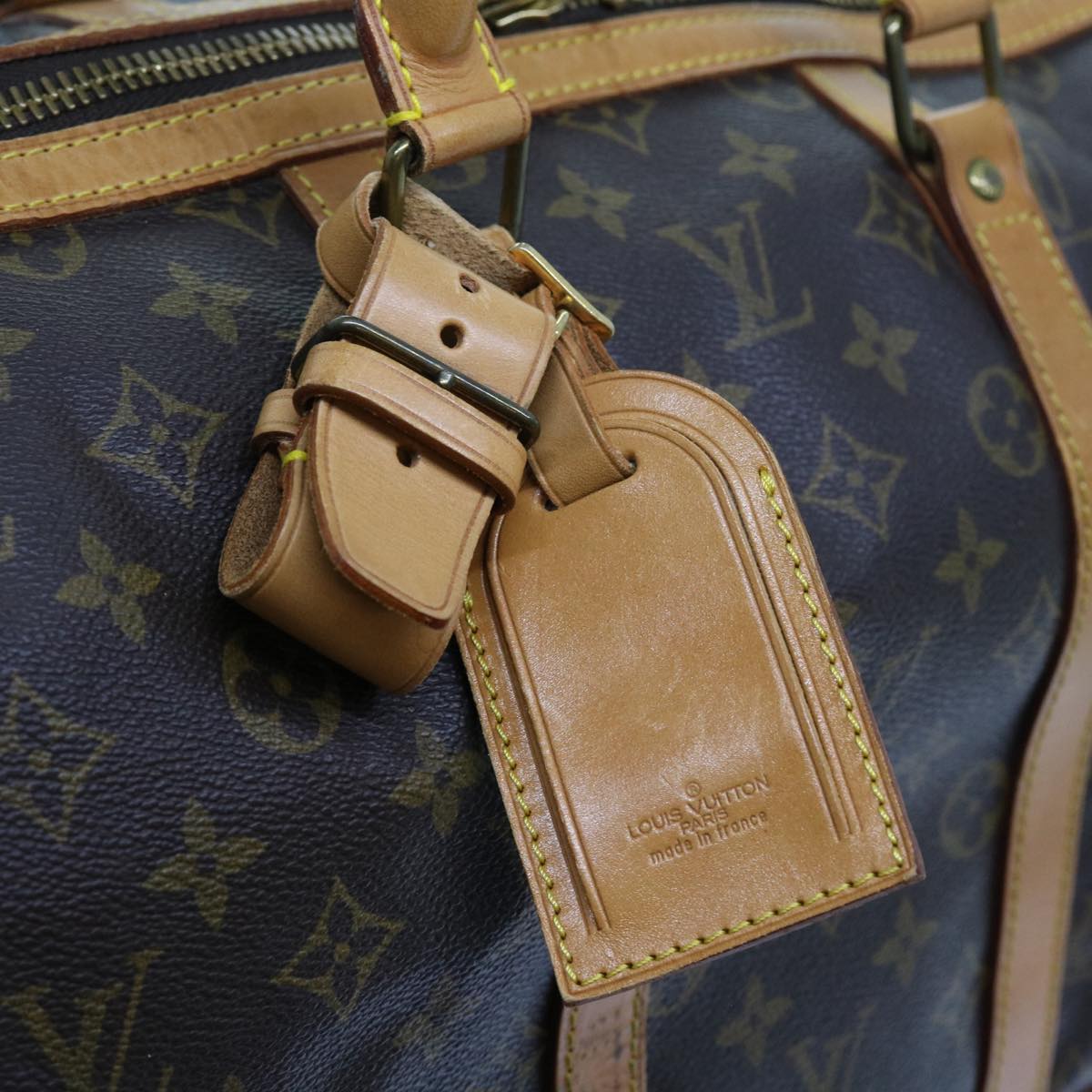 LOUIS VUITTON Monogram Sac Sports Boston Bag M41444 LV th4099