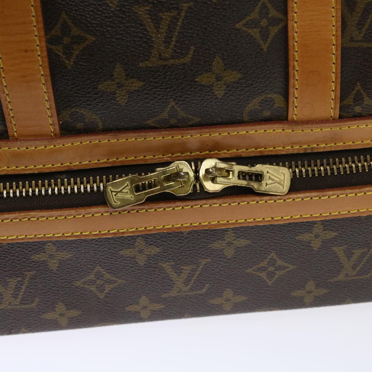 LOUIS VUITTON Monogram Sac Sports Boston Bag M41444 LV th4099