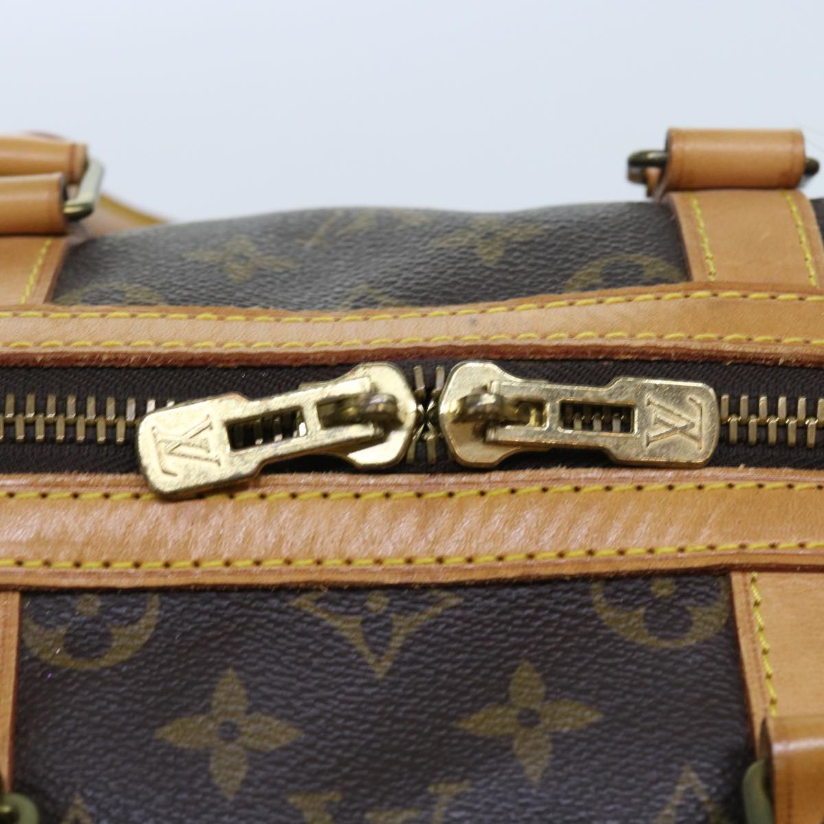 LOUIS VUITTON Monogram Sac Sports Boston Bag M41444 LV th4099