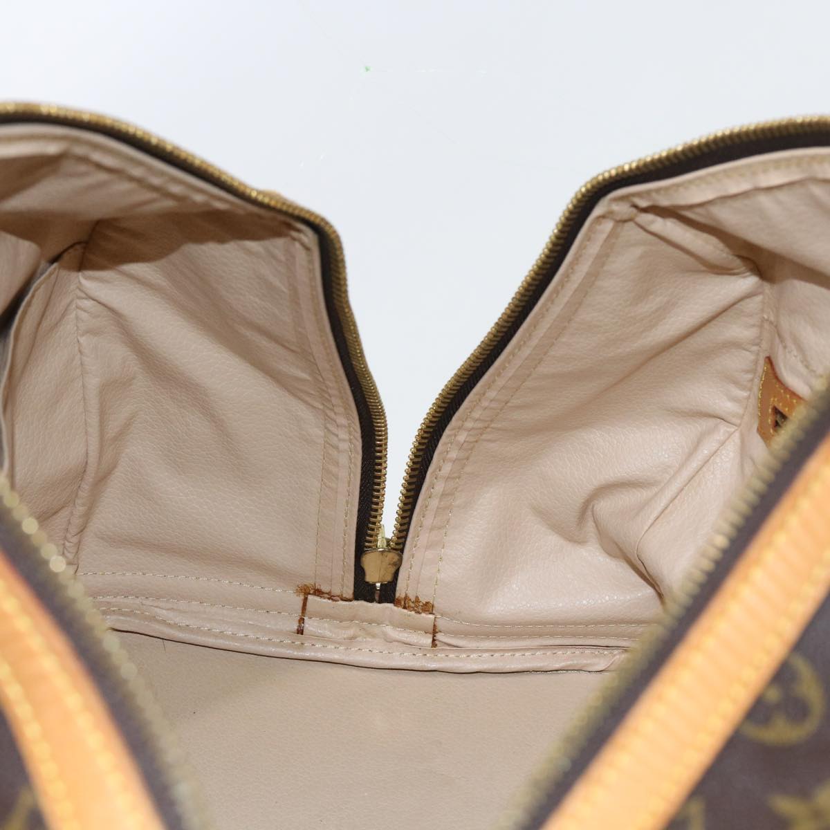 LOUIS VUITTON Monogram Sac Sports Boston Bag M41444 LV th4099
