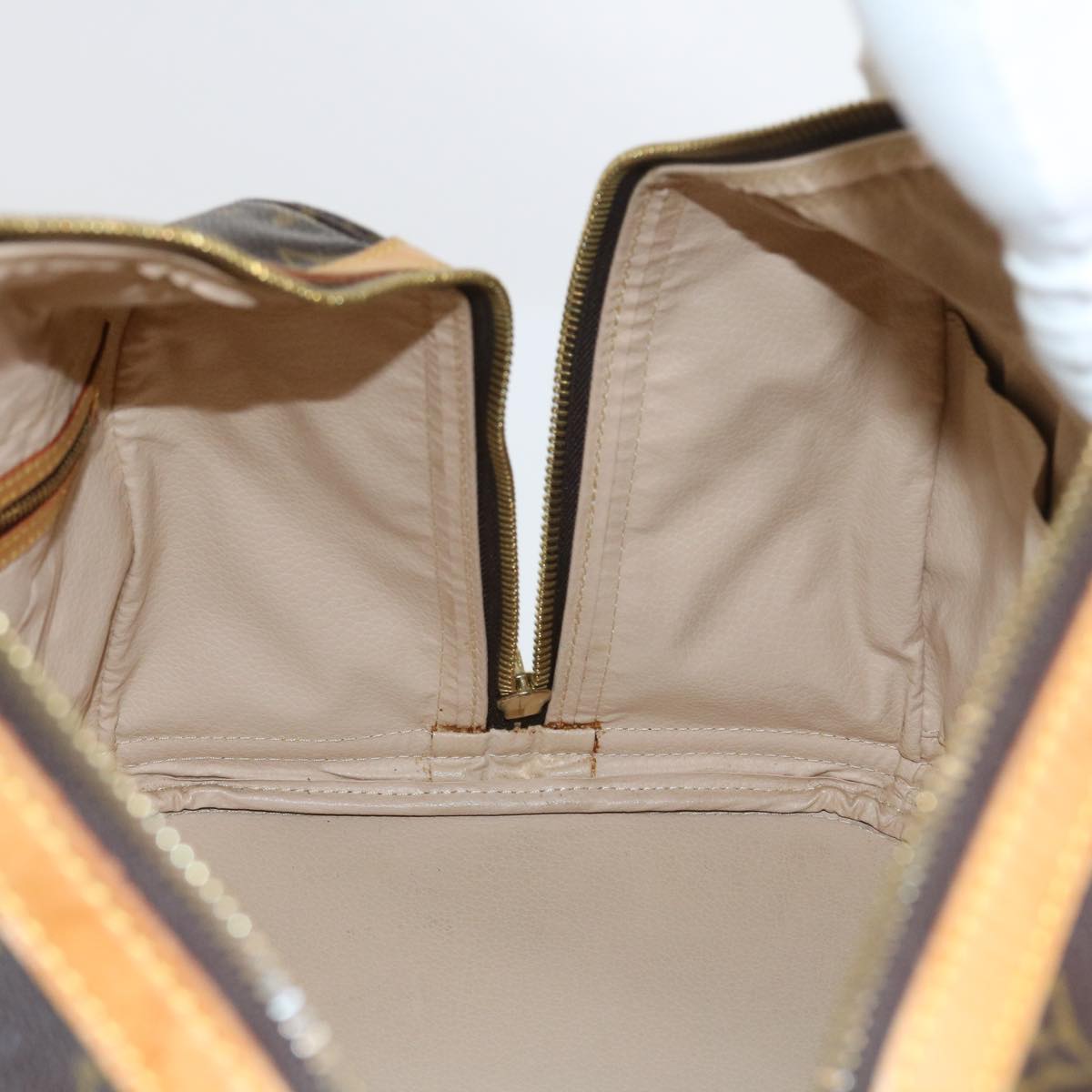 LOUIS VUITTON Monogram Sac Sports Boston Bag M41444 LV th4099