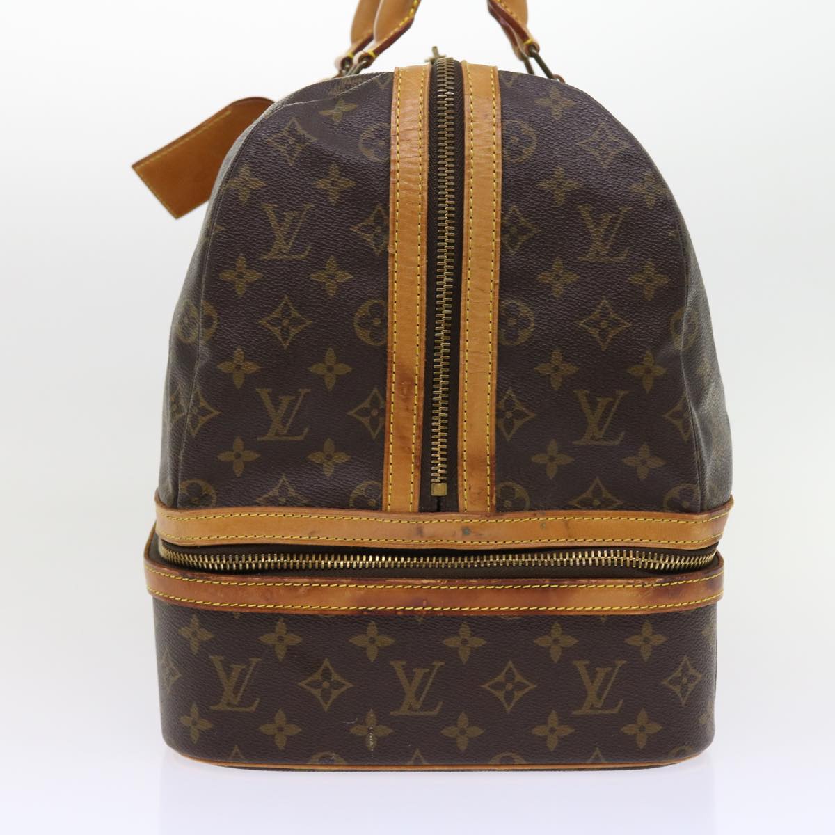 LOUIS VUITTON Monogram Sac Sports Boston Bag M41444 LV th4099