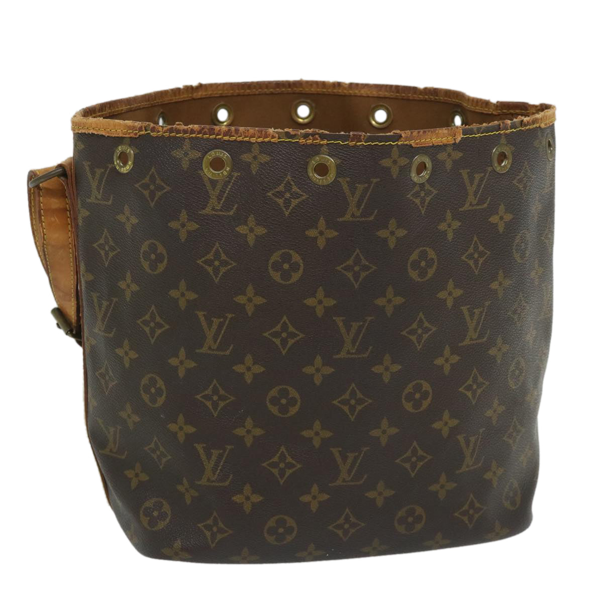 LOUIS VUITTON Monogram Petit Noe Shoulder Bag M42226 LV th4110
