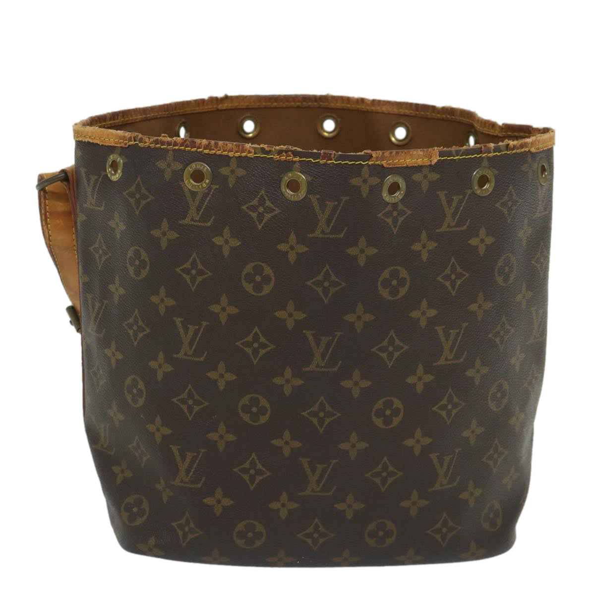 LOUIS VUITTON Monogram Petit Noe Shoulder Bag M42226 LV th4110