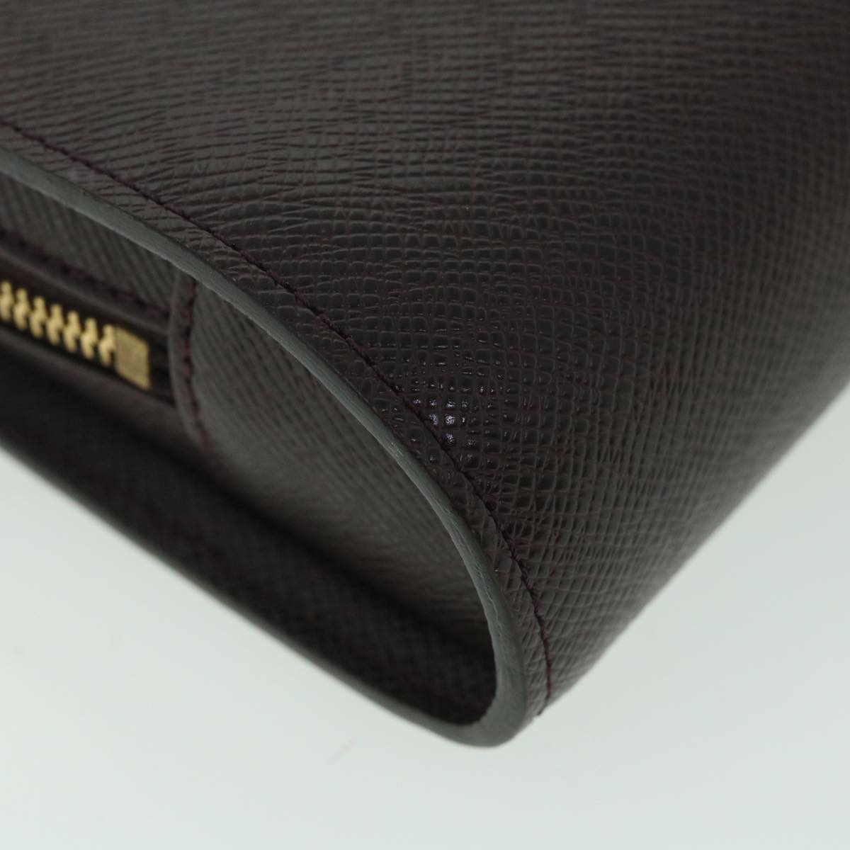LOUIS VUITTON Taiga Baikal Clutch Bag Acajou M30186 LV th4123