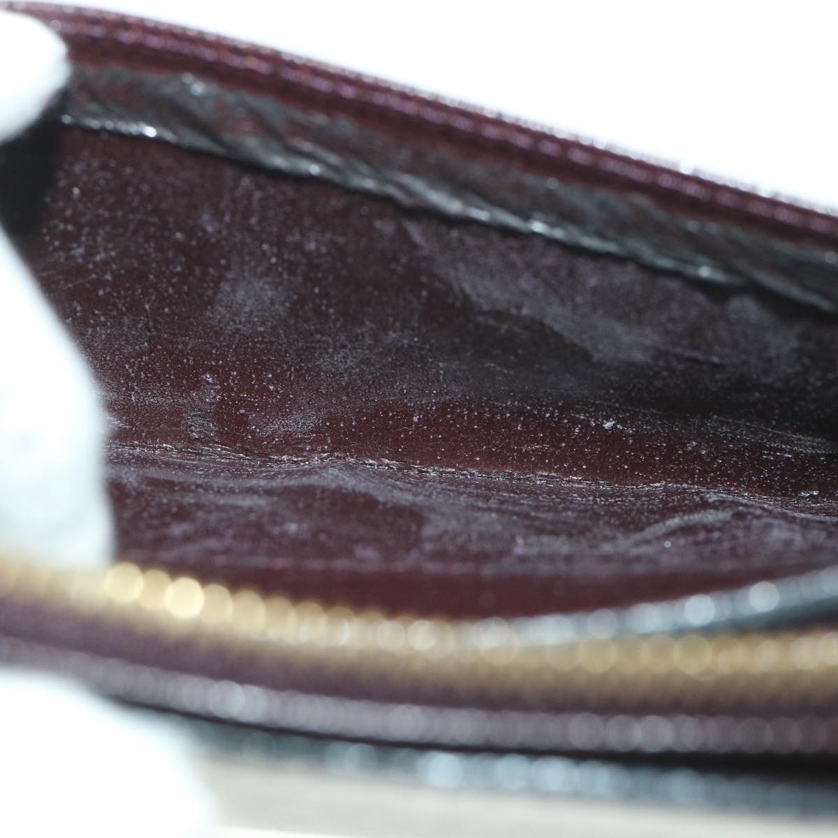 LOUIS VUITTON Taiga Baikal Clutch Bag Acajou M30186 LV th4123
