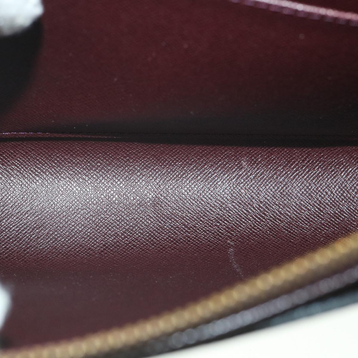 LOUIS VUITTON Taiga Baikal Clutch Bag Acajou M30186 LV th4123