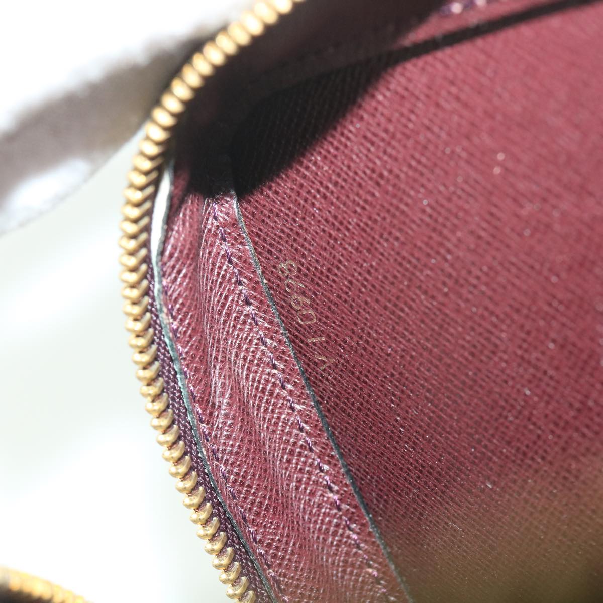 LOUIS VUITTON Taiga Baikal Clutch Bag Acajou M30186 LV th4123