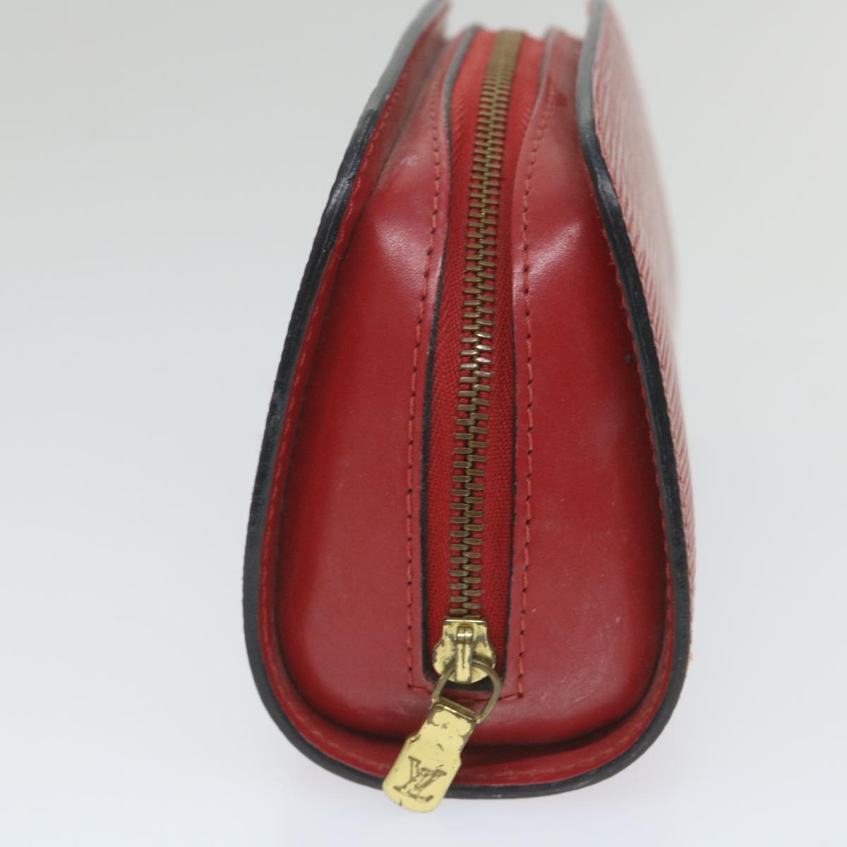 LOUIS VUITTON Epi Dauphine PM Pouch Red M48447 LV th4216