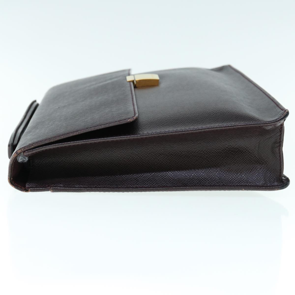 LOUIS VUITTON Taiga Porte Documents Angara Bag Acajou M30776 LV th4371